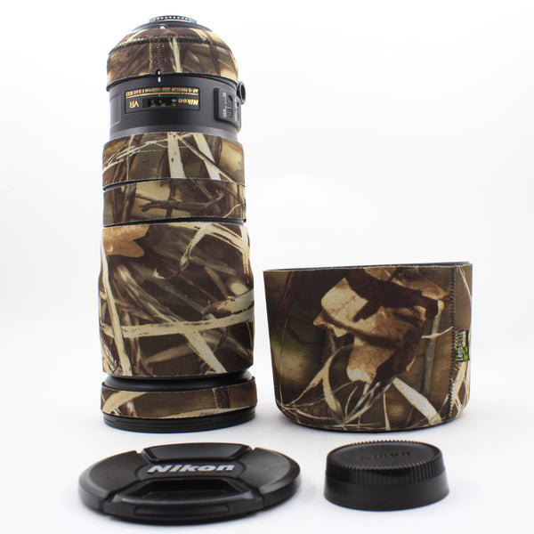 * USED * Nikon AF-S Nikkor 200-500mm f/5.6E ED VR Lens with Camo Skin