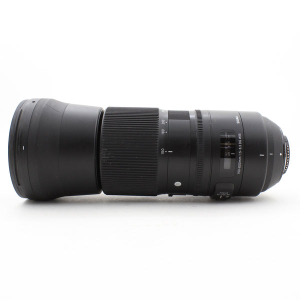 * USED * Sigma 150-600mm f/5-6.3 DG OS HSM Contemporary Lens Nikon F Mount