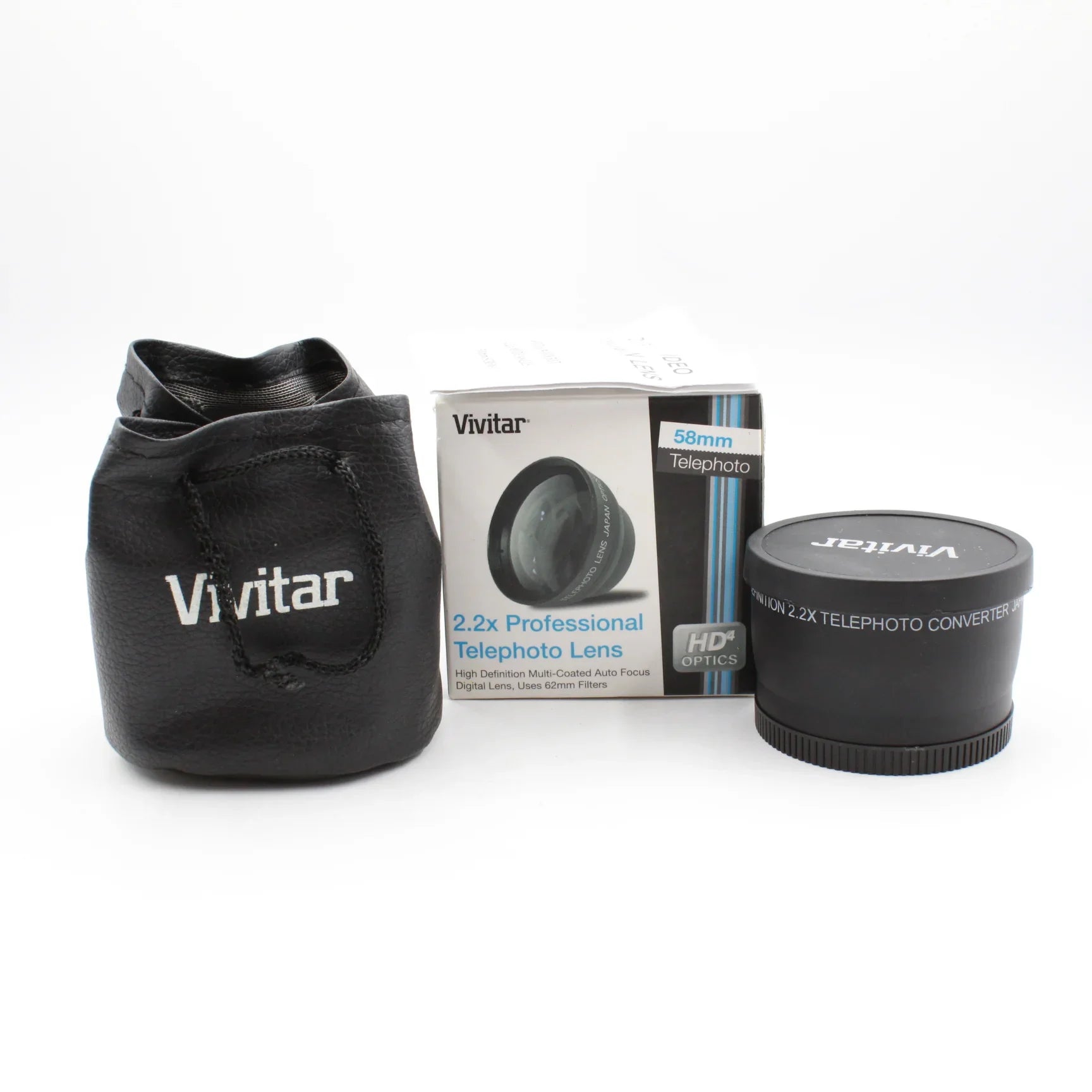 * USED * Vivitar 58mm 2.2X Professional Telephoto Lens HD4 Digital Optics at PROCAM | procam.com