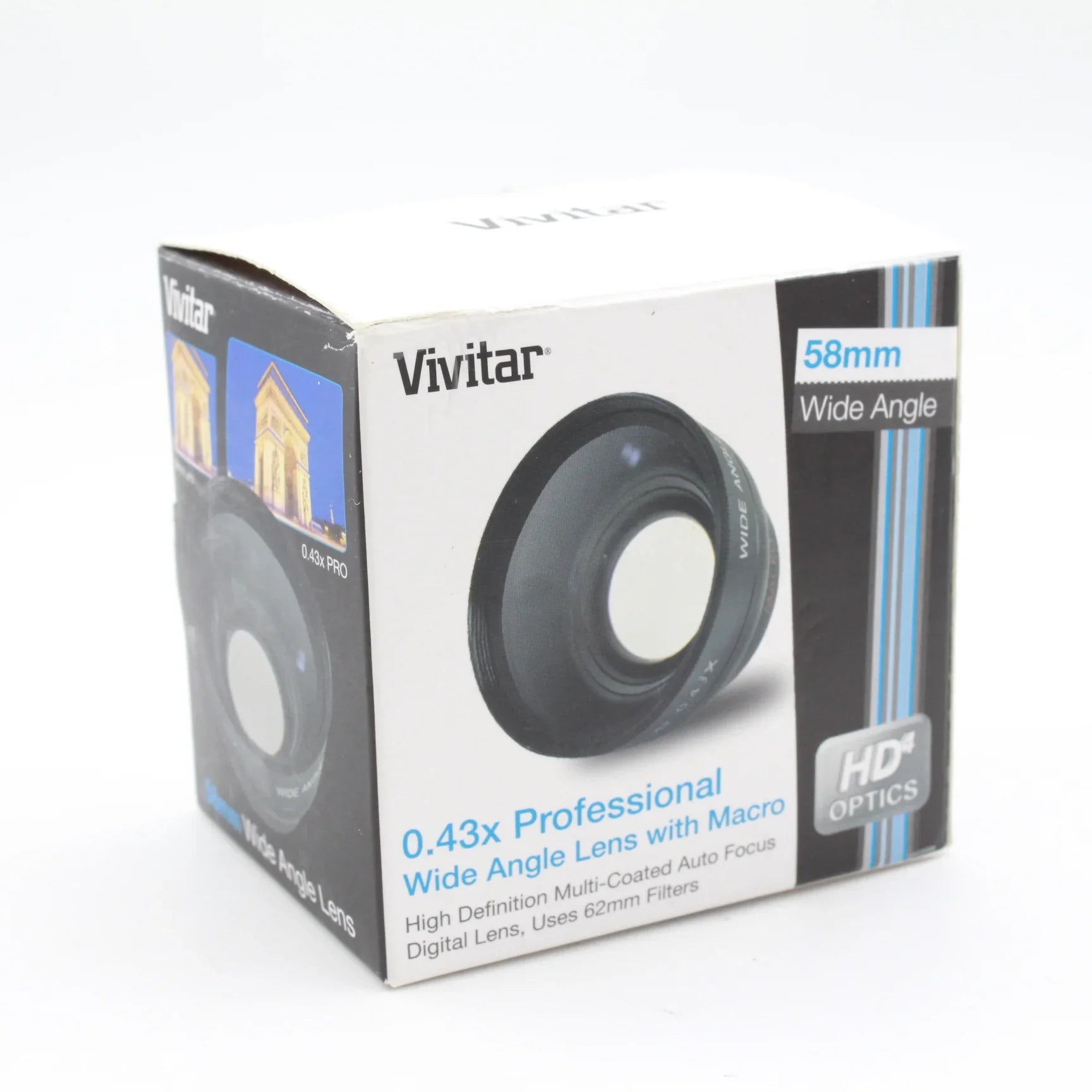 * USED * Vivitar 58mm 0.43X Professional Wide Angle Lens with Macro HD4 Digital Optics at PROCAM | procam.com
