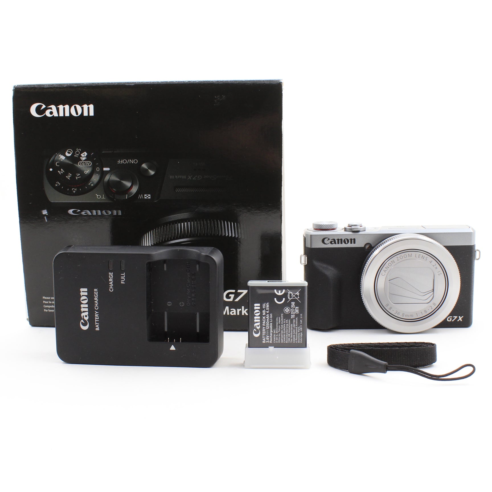* OPEN BOX GOOD * Canon PowerShot G7 X Mark III Digital Camera (Silver)
