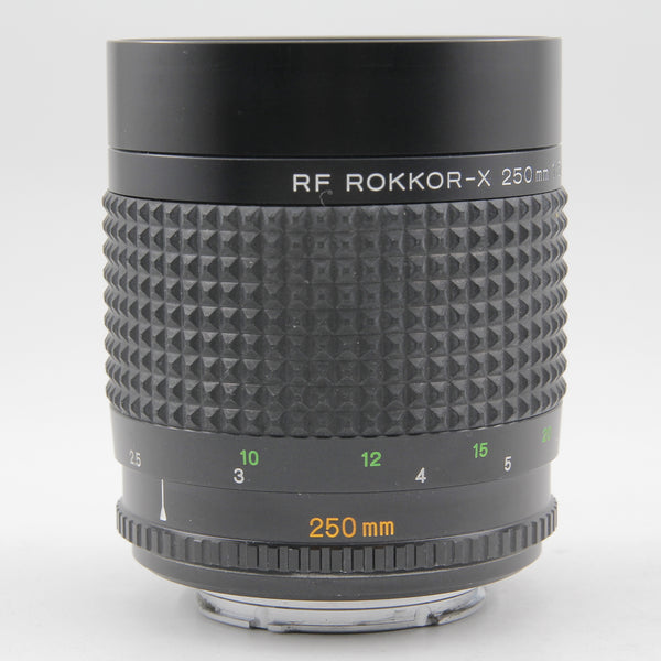 *** USED *** Minolta RF Rokkor-X 250mm f/5.6  Mirror Lens MD Mount