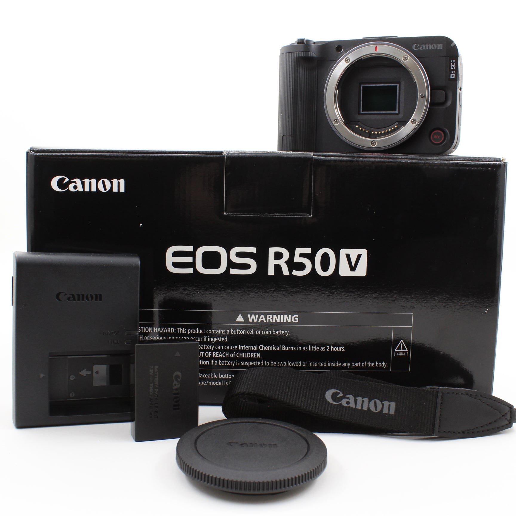 * OPEN BOX EXCELLENT * Canon EOS R50 V Mirrorless Camera (Body only)