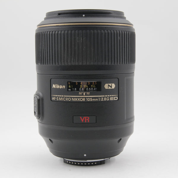 *** USED *** Nikon AF-S Micro Nikkor 105mm f/2.8G ED VR Lens