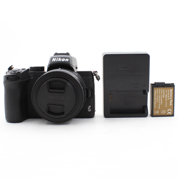 * USED * Nikon Z 50 with Nikkor Z DX 16-50mm f/3.5-6.3 VR Lens SHUTTER 3706