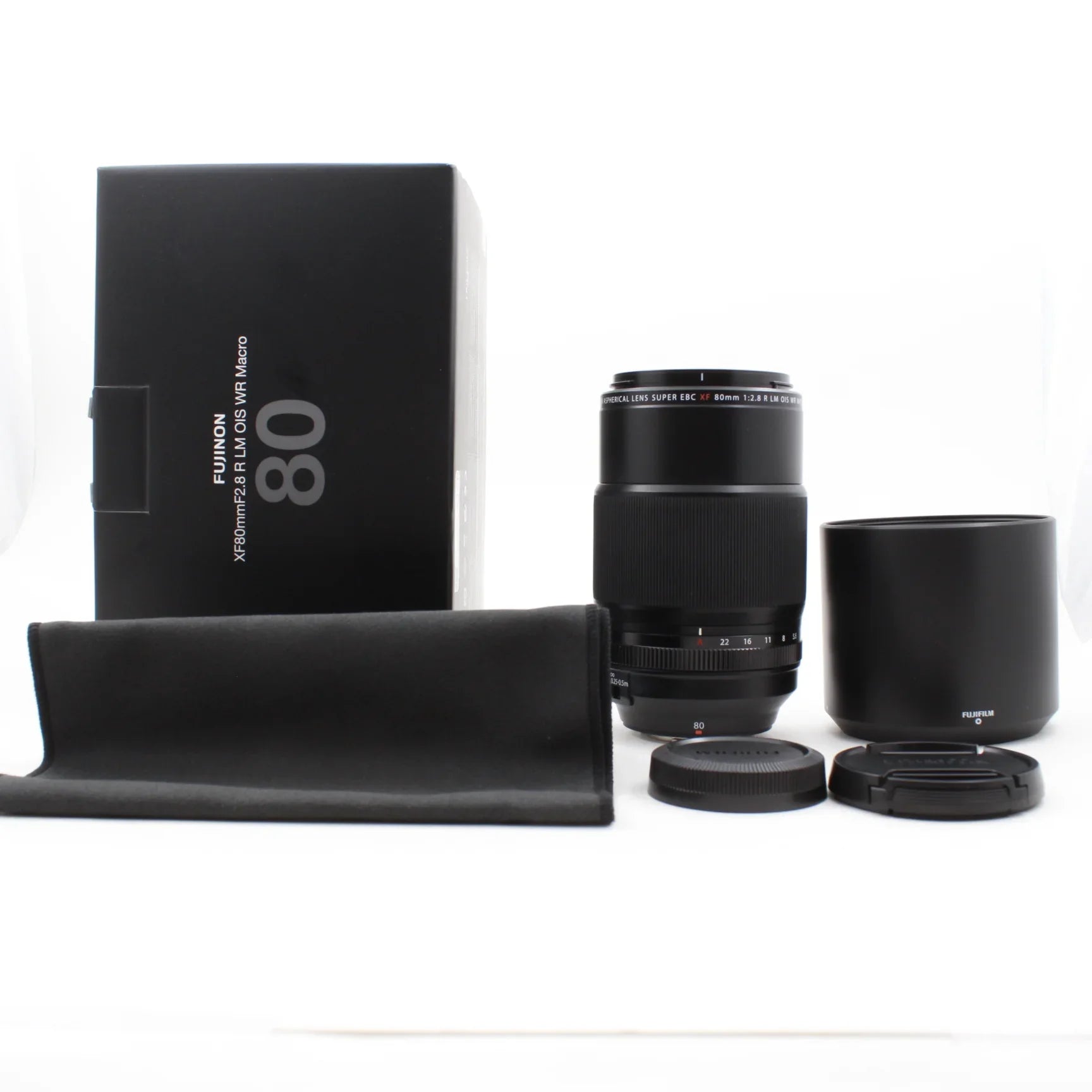* OPEN BOX GOOD * FUJIFILM XF 80mm f/2.8 R LM OIS WR Macro Lens at PROCAM | procam.com
