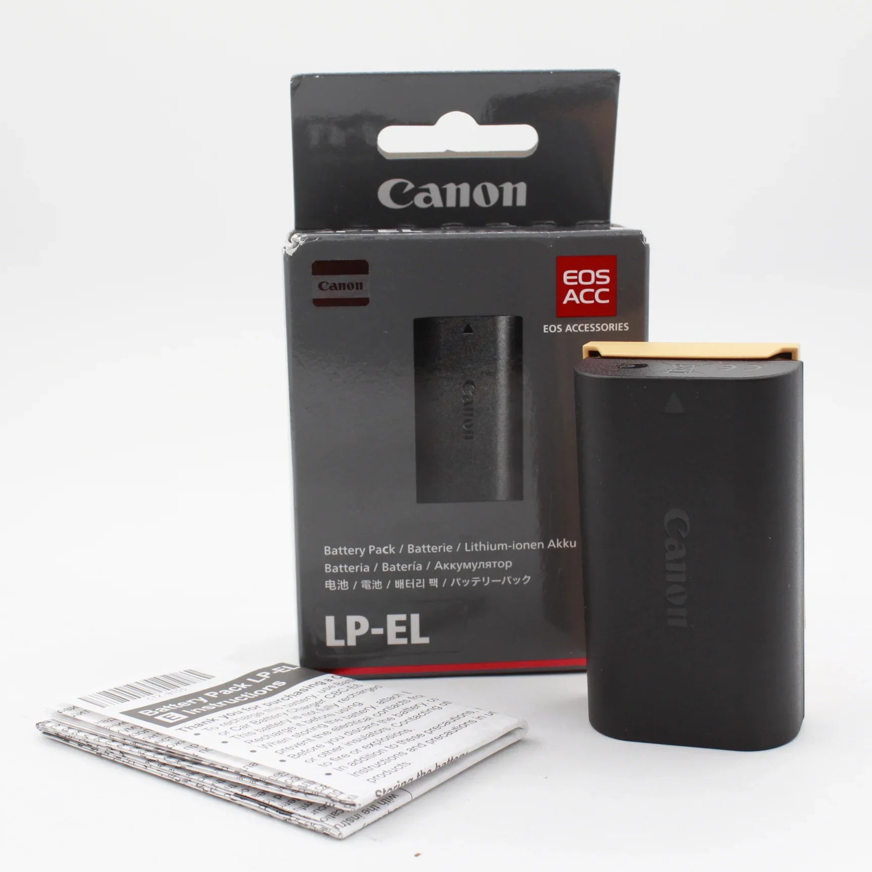 * OPEN BOX EXCELLENT * Canon LP-EL Lithium-Ion Battery Pack for Speedlite EL-1 at PROCAM | procam.com