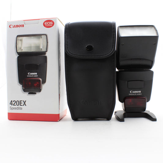 * USED * Canon 420EX Speedlite Boxed