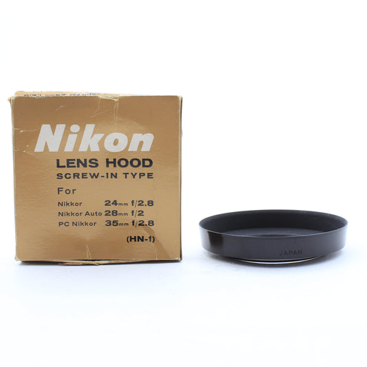 * USED * Nikon Screw-in Lens Hood (HN-1) Boxed