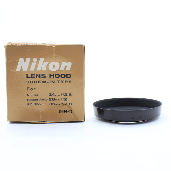 * USED * Nikon Screw-in Lens Hood (HN-1) Boxed