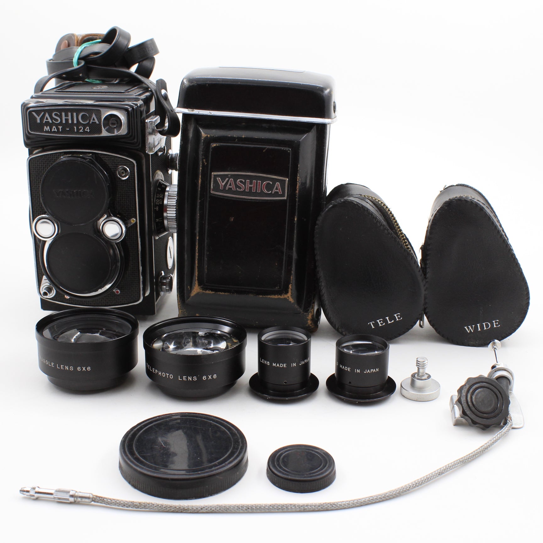 * USED * Yashica Mat 124 Twin Lens Medium Format Film Camera READ