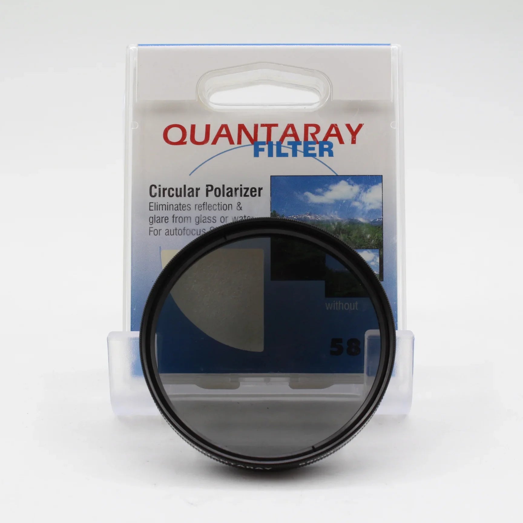 * USED * Quantaray 58mm Circular Polarizer Lens Filter at PROCAM | procam.com