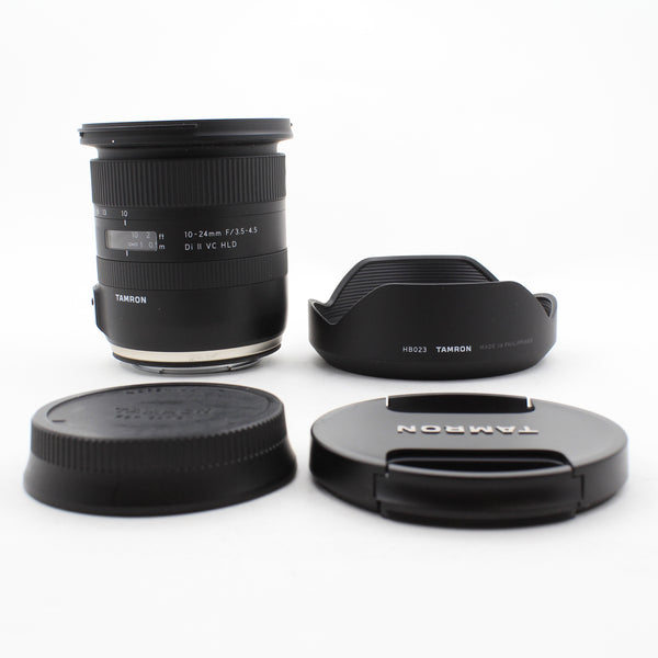 * USED * Tamron 10-24mm f/3.5-4.5 Di II VC HLD Canon EF-S Mount