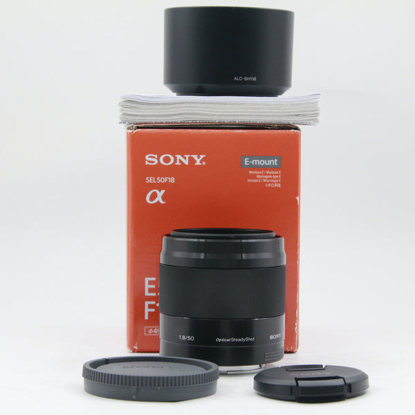 *** OPEN BOX EXCELLENT *** Sony E 50mm f/1.8 OSS Lens