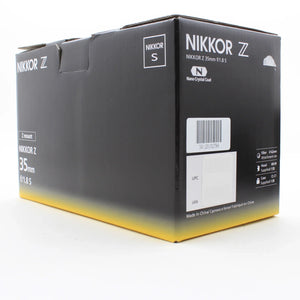 * OPEN BOX EXCELLENT * Nikon NIKKOR Z 35mm f/1.8 S Lens at PROCAM | procam.com
