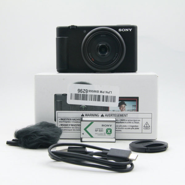 *** OPEN BOX Excellent *** Sony ZV-1F Vlogging Camera (Black)