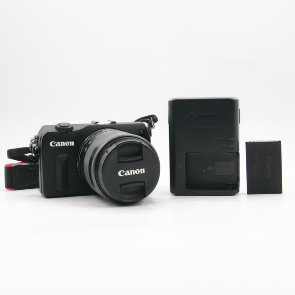 *** USED *** Canon EOS M with EF-M 18-55mm f/3.5-5.6 IS STM Lens