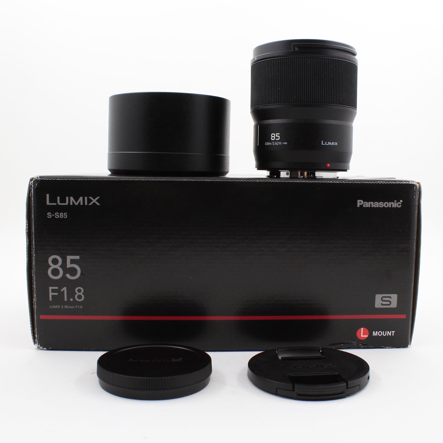 * OPEN BOX EXCELLENT * Panasonic Lumix S 85mm f/1.8 Lens (Leica L-Mount)