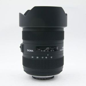 * OPEN BOX EXCELLENT * Sigma 12-24mm F4.5-5.6 EX DG ASP HSM II Wide-Angle Zoom Lens (For Nikon) at PROCAM | procam.com