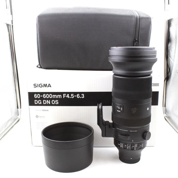 *** OPEN BOX EXCELLENT *** Sigma 60-600mm f/4.5-6.3 DG DN OS Sports Lens for Sony E