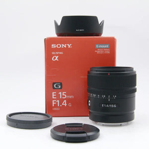 * OPEN BOX GOOD * Sony E 15mm f/1.4 G Lens at PROCAM | procam.com
