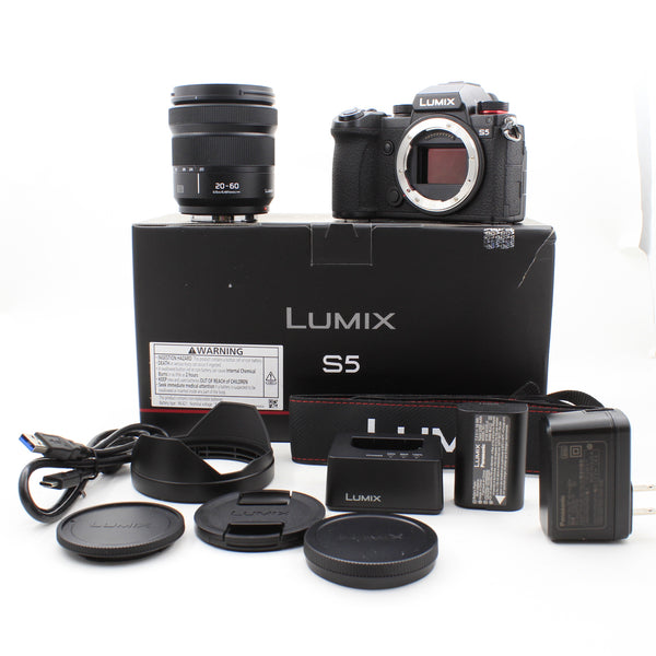 * OPEN BOX EXCELLENT * Panasonic Lumix DC-S5 Mirrorless Digital Camera with 20-60mm Lens