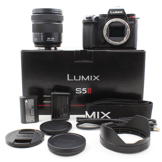 * OPEN BOX EXCELLENT * Panasonic Lumix S5 II Mirrorless Camera w/ S 20-60mm f/3.5-5.6 Lens