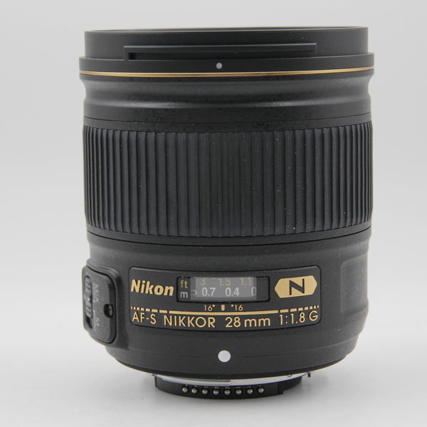 *** OPEN BOX GOOD *** Nikon AF-S NIKKOR 28mm f/1.8G Lens