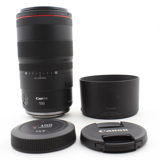 * Used * Canon RF 100mm f/2.8 L Macro IS USM Lens
