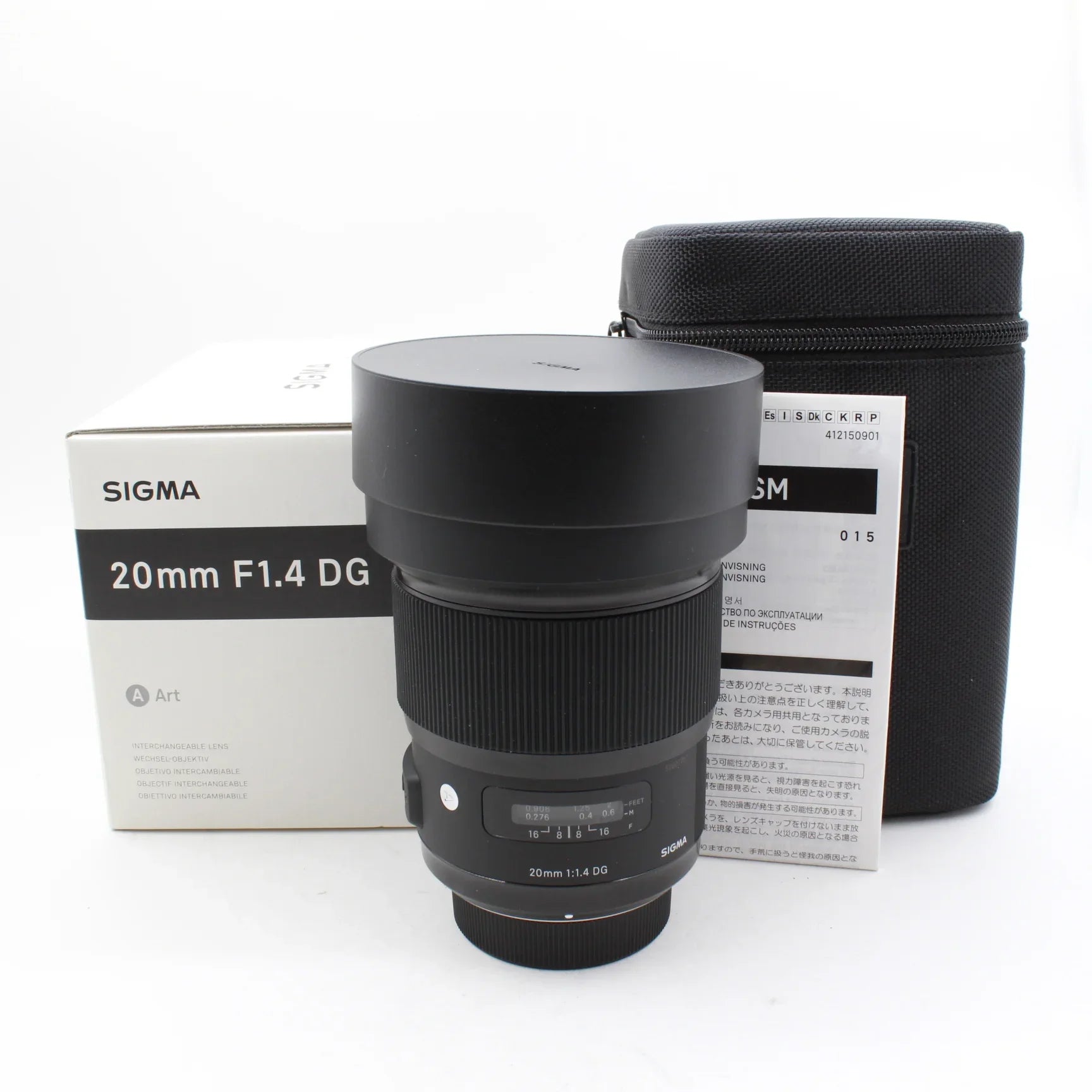 * OPEN BOX EXCELLENT * Sigma 20mm f/1.4 DG HSM ART Lens for Nikon F at PROCAM | procam.com