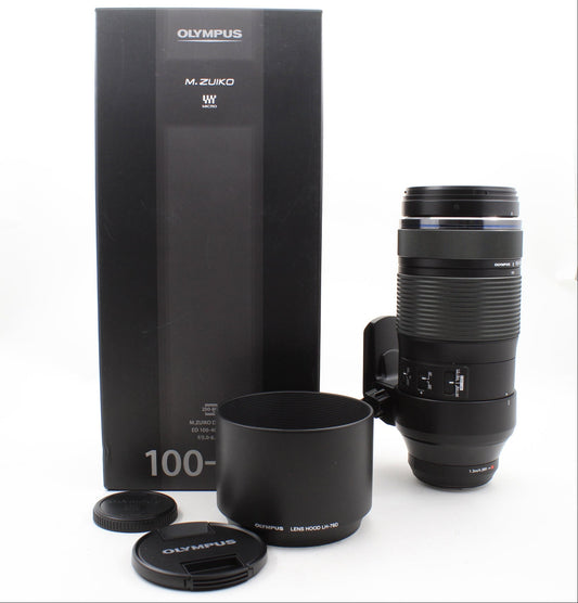 * OPEN BOX EXCELLENT * Olympus M.Zuiko Digital ED 100-400mm f/5-6.3 IS Lens