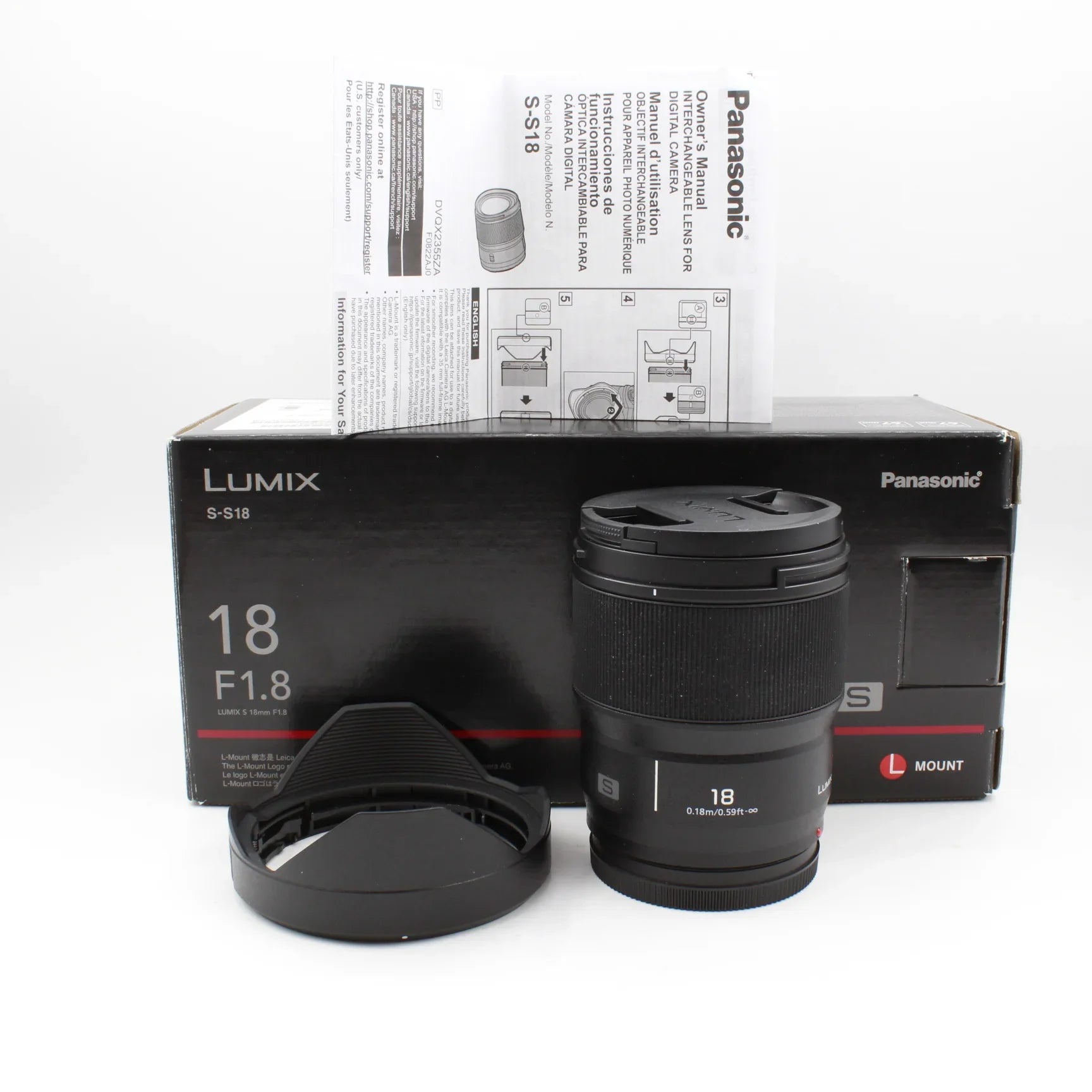* OPEN BOX EXCELLENT * Panasonic Lumix S 18mm f/1.8 Lens (Leica L-Mount) at PROCAM | procam.com