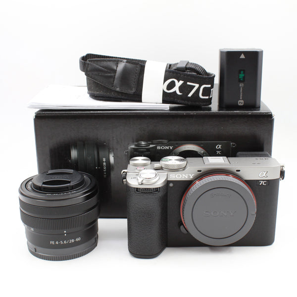 *** OPEN BOX EXCELLENT *** Sony a7C II Mirrorless Digital Camera with FE 28-60mm f/4-5.6 Lens (Silver)