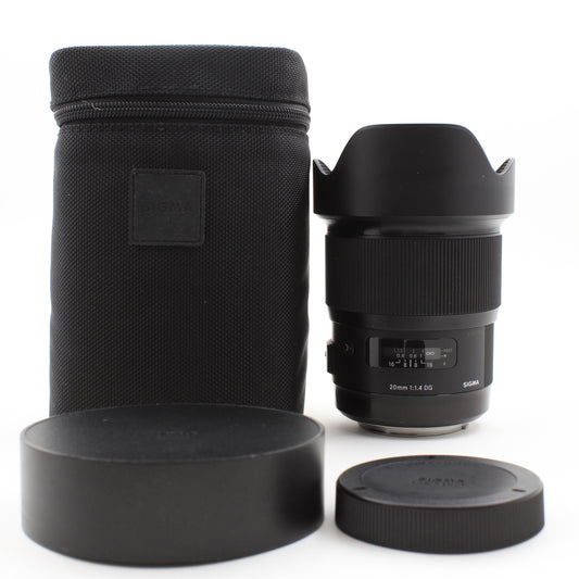 * USED * Sigma 20mm f/1.4 DG ART Canon EF Mount