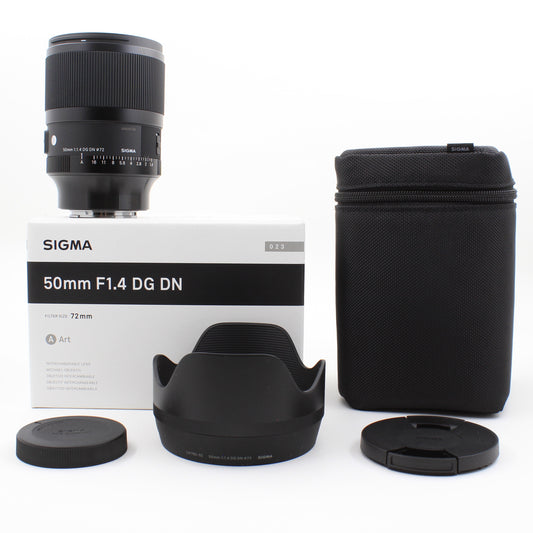 * OPEN BOX EXCELLENT * Sigma 50mm f/1.4 DG DN Art Lens for Sony E