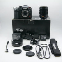 * OPEN BOX EXCELLENT * Panasonic Lumix GH6 Mirrorless Camera with 12-60mm f/2.8-4.0 Leica Lens