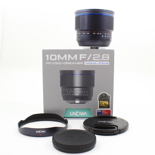 * OPEN BOX EXCELLENT * Laowa 10mm f/2.8 Zero-D FF Manual Focus Lens for Leica L