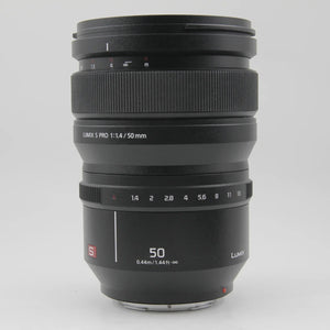* OPEN BOX EXCELLENT * Panasonic Lumix S PRO 50mm f/1.4 Lens (Leica L-Mount) at PROCAM | procam.com