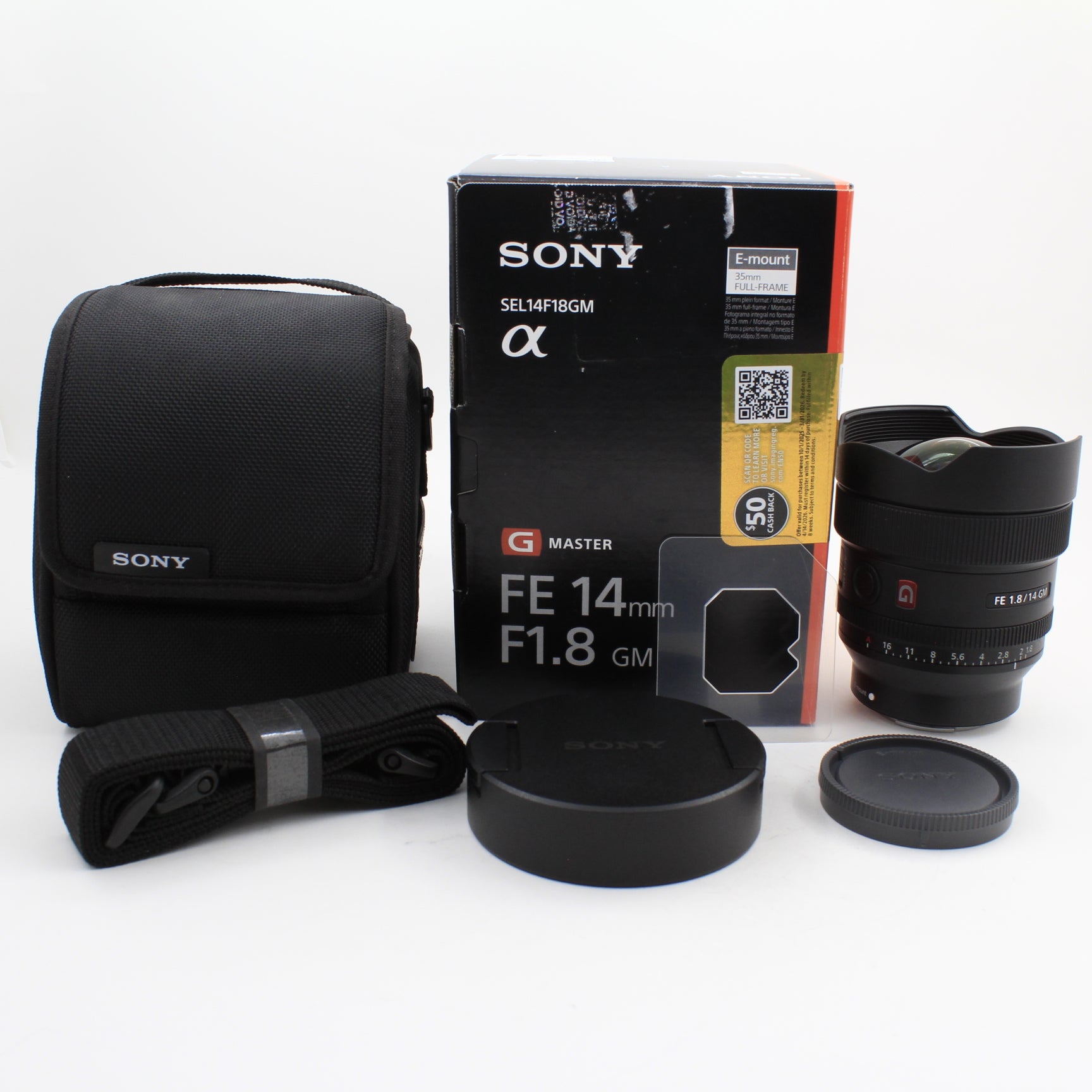 * OPEN BOX GOOD * Sony FE 14mm f/1.8 GM Lens