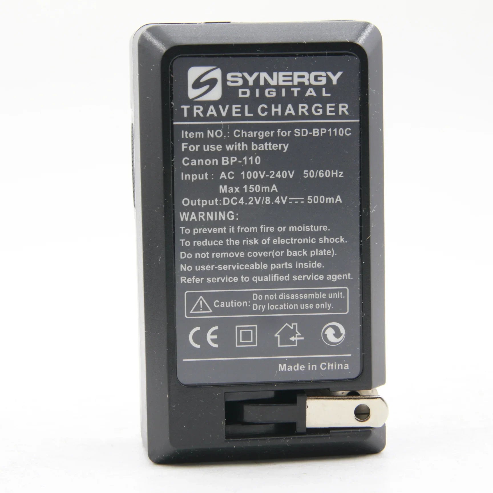 * USED * Synergy Digital Battery Charger Kit for Digital Camera Canon SD-BP110C Battery at PROCAM | procam.com
