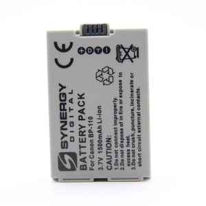 * USED * Synergy Digital Battery Charger Kit for Digital Camera Canon SD-BP110C Battery at PROCAM | procam.com