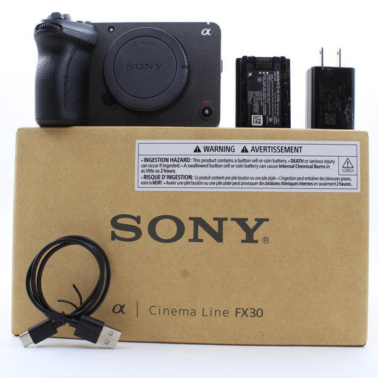 * USED * Sony FX 30 Cinema Body Only Boxed