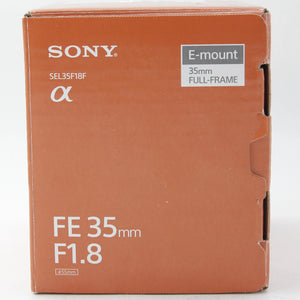 * OPEN BOX * Sony FE 35mm f/1.8 Lens at PROCAM | procam.com