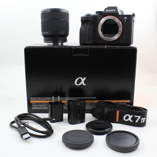 * OPEN BOX GOOD * Sony a7 IV Mirrorless Digital Camera with FE 28-70mm f/3.5-5.6 OSS Lens