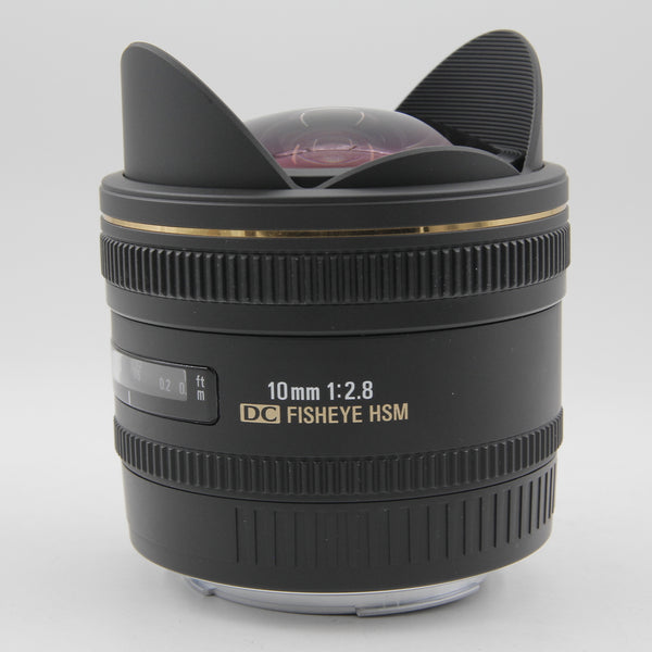 *** USED *** Sigma EX 10mm f/2.8 DC Fisheye HSM Lens Canon EF-S Mount