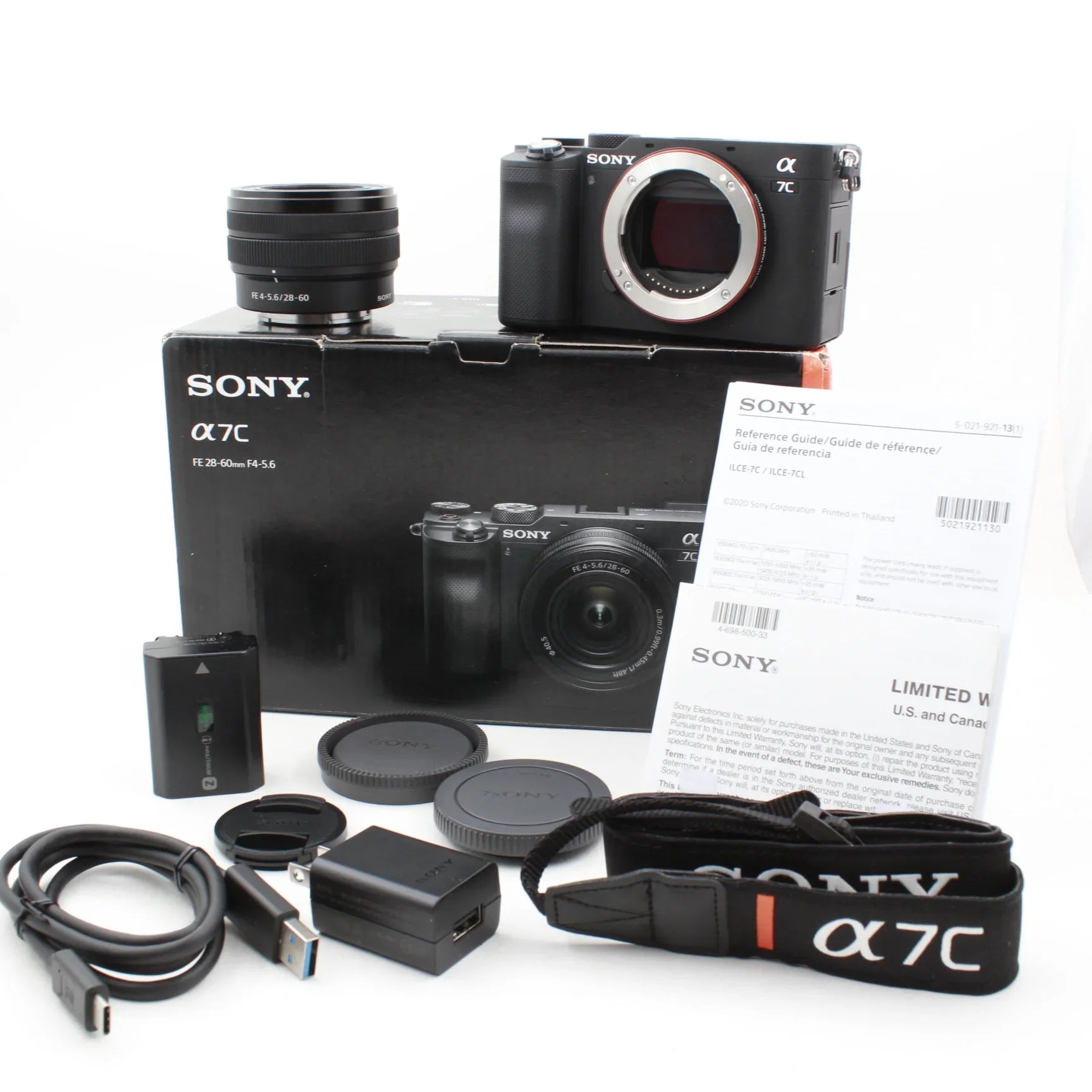 * OPEN BOX GOOD * Sony a7C Mirrorless Digital Camera with FE 28-60mm f/4-5.6 Lens (Black) at PROCAM | procam.com
