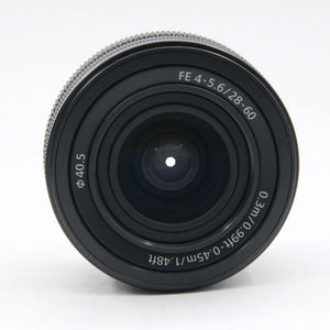 * OPEN BOX EXCELLENT * Sony Alpha a7C Mirrorless Digital Camera with FE 28-60mm f/4-5.6 Lens (Black) at PROCAM | procam.com