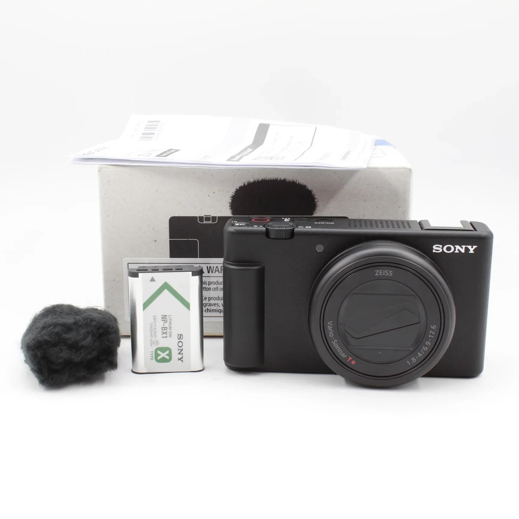 * OPEN BOX EXCELLENT * Sony ZV-1 II Digital Camera (Black) at PROCAM | procam.com