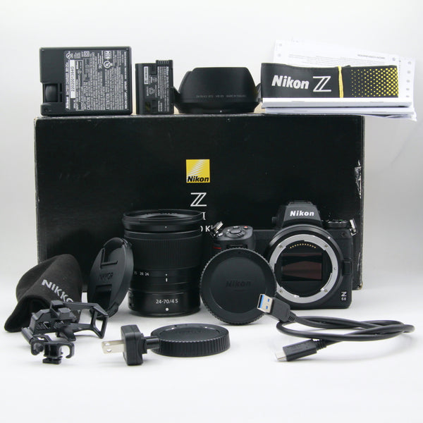 *** OPEN BOX EXCELLENT *** Nikon Z 6II Mirrorless Digital Camera with Nikon Z 24-70mm f/4 S Lens