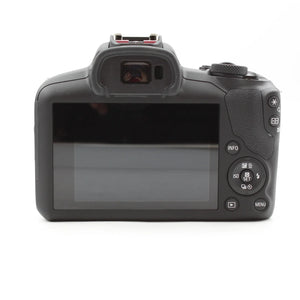 * OPEN BOX EXCELLENT * Canon EOS R100 Mirrorless Camera with RF-S 18-45mm f/4.5-6.3 IS STM Lens and RF-S 55-210mm f/5-7.1 IS STM Lens Kit at PROCAM | procam.com